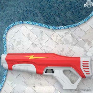 Sable jouer eau amusant pistolet électrique automatique Induction absorbant été jouet haute technologie rafale plage plein air combat jouets cadeau