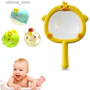 Sable Player Water Fish Fishing Bath Toy For Kids Bathroom Net Fishing jouet Luminescent Bathtub Floating Animal Fishing Toy Game 3 ans Kids L416