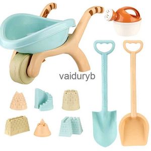 Jeu de sable amusant pour enfants, chariot de plage, jouets de plage, jeu d'eau de sable, moules de bac à sable, pelle de château, arrosage d'été, outils de plage en plein air, jouets de sable pour Babyvaiduryb