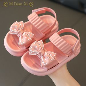 Sandalias 1 8 años verano niñas rosa niño bebé moda princesa niña zapatos niños punta abierta antideslizante playa 230626