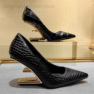 Sandales Alligator noir Pumps Points Point