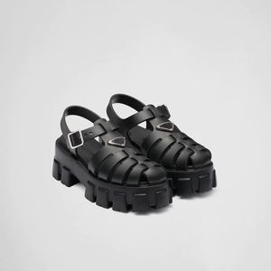 Sandalias zapatos de pap￡ 2022 neum￡tico de encaje para mujeres