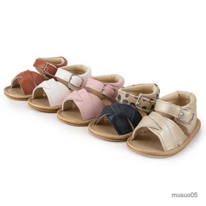 Sandalias para niños recién nacidos Niños Summer informales Lindos zapatos de bebé de goma antideslizantes