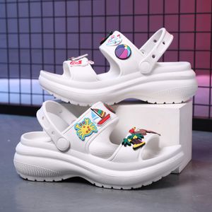 Sandales d'été femmes sandales plate-forme compensée coréenne décontracté talons hauts dames chaussures en plein air plage Peep Toe Sandalias De Mujer 230710