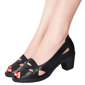 Sandales Talons plateforme pour femmes sans pieds de meulage pour tenue de mariage de fête de club de travail