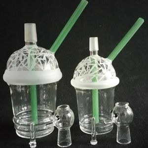 SABLÉ DABUCCINO Narguilé VERRE BUBBLER OIL RIG TUYAUX Dab Concentré Rigs BONGS CUP BONG