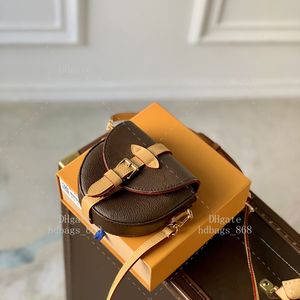 Sacs à corps cartouches miroir en cuir authentique 1: 1 de qualité de créateur de qualité sac de luxe sac enveloppe sac de mode mini avec coffre-cadeau wl247