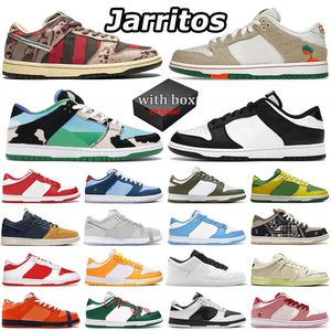 Freddy Krueger Lows Panda Tops Jarritos Chaussures de course Fashion Orange Lobster Chunky UNC Mummy Fragment Medium Olive Womens Mens Sneakers Lady Trainers Taille 48