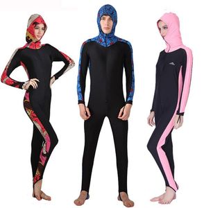 SBART UPF 50 traje de baño de Lycra Rash Guard manga larga con capucha traje de buceo anti UV surf hombres mujeres traje de baño protección solar 2204205763747