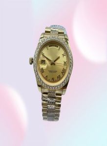 SBB Factory Unisex Sell Watch 36MM 128235 Día Presidente del Presidente Diamond Asiático 2813 Relojes automáticos de movimiento Women039s Men7885446