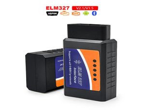 Scanner OBD 2 MINI ELM327 V21 Bluetooth OBD2 ELM 327 BT V21 OBD2 Tool de diagnostic de voiture ELM327 Adaptateur OBDII Tool Auto7529214