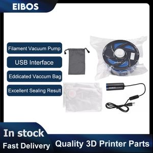 SCANNING EIBOS Filament Sacs de rangement sous vide PLA ABS TPU PETG 1kg Gardez le matériau à sec Piche 3D Part Évitez l'humidité Consommation de la sécurité