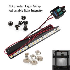 Scanning Mega 3D Imprimante LED Brouille lumineuse 24V 5W 200 * 20 mm Câble 1M d'énergie pour Ender3 ENDER3V2 ENDER3 Pro CR6 SE S1 Ghost 5 6 kp5