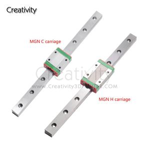 Scanning MGN12 Rail linéaire avec MGN12H Bloc de glissement de roulement linéaire pour imprimante 3D et pièces imprimantes 3D CNC Machine 3D