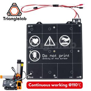 Scanner trianglelab 24V Prusa mini imprimante 3D lit chaud lit chauffé jusqu'à 110 ° C lit chauffé en continu