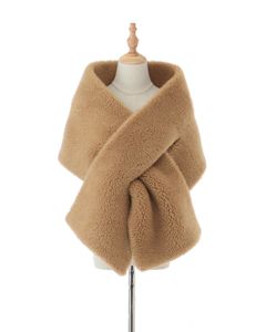 Bufandas 178 cm 31 cm real Alpaca estola mixta mujer otoño invierno bufanda mujer marca de lujo moda femenina envuelve suave chal poncho 230921