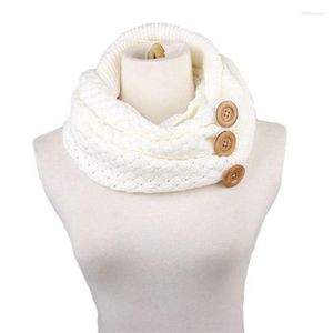 Foulards bouton chaud hiver tricoté écharpe femme couleur unie teckel LIC pour femmes hommes automne LICS mode blanc amoureux