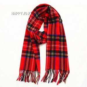 Écharpes Classique rouge plaid enfants écharpe chaud hiver petit n châle femmes dames belle mode écharpes décontractées pour enfant garçon fille 231208