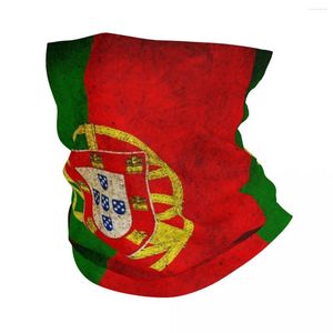 Foulards Drapeau Du Portugal Bandana Cache-Cou Imprimé Écharpe Magique Multifonction FaceMask Cyclisme Unisexe Adulte Hiver