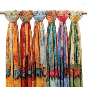 Bufandas Maldivas, venta al por mayor, chales largos de satén plisados, seda estampada arrugada, hijab musulmán para mujer, Foulard arrugado, bufandas Hijab para mujer