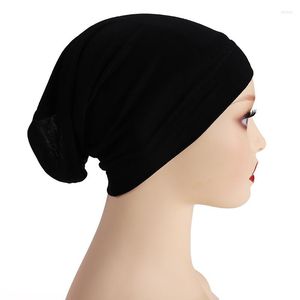 Foulards Femmes Musulmanes Voile Hijab Foulard Turbans Pour Femmes Hijabs Cap Chapeau Islamique En Gros