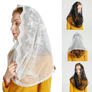 Bufandas Bufanda Mantilla Velo Misa Católica Encaje Capilla