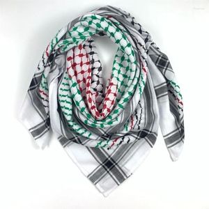 Foulards Shemagh Désert Écharpe Géométrique Jacquard Arabe Keffiyeh Turban Châle Wrap Carré Bandana Head Wraps Pour Hommes