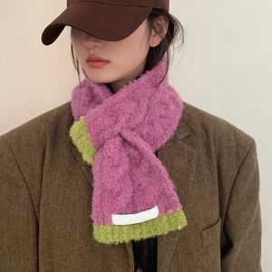 Bufandas Bufanda de mezcla de lana a rayas Mujer Invierno Diseño de marca Bufandas a cuadros Otoño Cálido Suave Mantón a cuadros Accesorio de protección para el cuello 231127