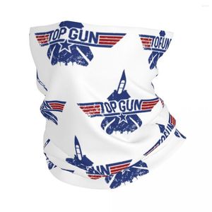 Bufandas Top Gun Classic Bandana Neck Gaiter Impreso 80s Películas Wrap Bufanda Multifuncional Headwear Running Unisex Adulto Invierno