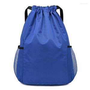 Sacs d'école sac à dos étanche pliable sac de sport Fitness cordon boutique poche randonnée Camping plage natation femmes hommes sport