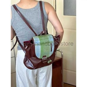 Sacs d'école Mode Grande Capacité Sacs À Dos Doux Ordinateur Classe Contraste Couleur Backpackstylishhandbagsstore