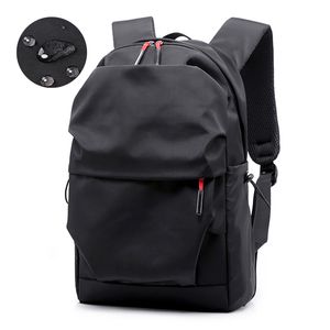 Sacs d'école multifonction étanche sac à dos hommes de luxe étudiant portable sacs à dos décontracté plissé 15 6 pouces pochette d'ordinateur pour 230328