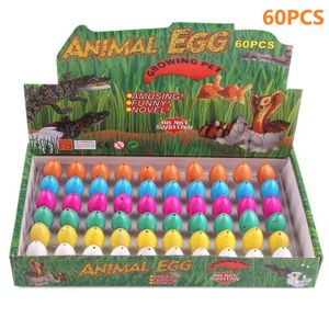 Science Discovery 60pcs Magic Dinosaur Eggs Hatching In Water Growing Dino Egg Animal Breeding Educational Children Toys for Boys Girls Gift Y2303