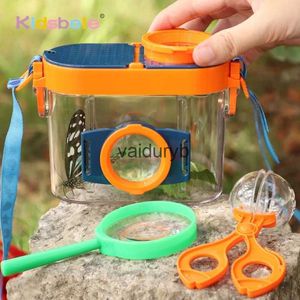 Science Discovery Bug Viewer Outdoor Insect Box Magnifier Observer Kit Insect Catcher Cage Kids Science Nature Exploration Tools Educational Toyvaiduryb