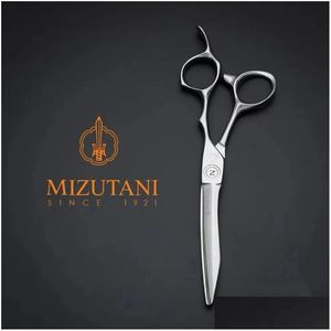 Ciseaux Ciseaux Ciseaux Ciseaux Mizutani Barber Coiffure Professionnelle 60 pouces 440C Matériel Haut de Gamme Salon Coupe de Cheveux 231102 D Dhf0A