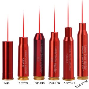 Scopes Laser laser à point rouge Copper Boresight Laser 12ga 7.62x39mm 223 5.56 308 243 3006 ACCESSOIRES DE CHANGE DE SMIRTHER