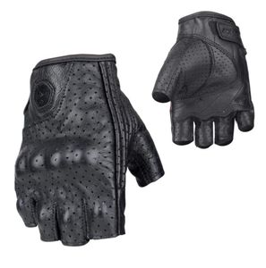 SCOYCO Racing Motocicleta Medio Guantes de la piel de vaca Motocross Motocross Guantes cortos de verano M43C3962922