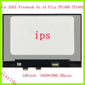 Écran FHD pour ASUS Vivobook Go 14 FLIP TP1401K TP1400 TP1400KA TP1400K Matrice du panneau d'ordinateur