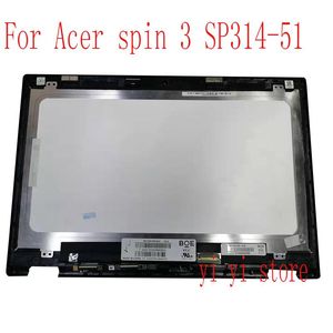 Écran pour Acer Spin 3 SP31451 SP31452 OPROTOP OPTOP NIGITING N17W5 Assemblage d'affichage d'écran LCD avec cadre