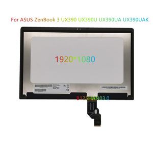 Écran pour ASUS ZENBOOK UX390 UX390U UX390UA UX390UAK B125HAN03.0 Panneau d'écran LCD complet Panneau d'écran supérieur Half Half LCD