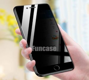 Protecteur d'écran pour iPhone 14 Pro Max 13 Mini 12 11 xs xr x 8 7 6 Plus SE Privacy Temperred Glass Private Anti Spy Glare Film Guar2358536
