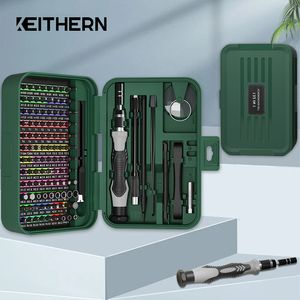 Tournevis KEITHERN Jeu de tournevis professionnel Torx de précision Triangle Embouts de tournevis Kit d'outils à main de réparation électronique multifonctionnel 230726