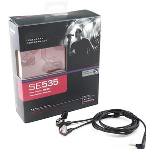 SE535 Écouteurs à isolation sonore InEar HIFI Écouteurs filaires Casques antibruit Écouteurs avec pack de vente au détail Édition spéciale 94152018