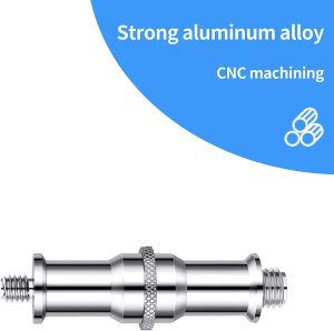 Selens Standard 3/8 à 1/4 adaptateur Filetage à vis Spigot Stumy Male Convertor pour la photographie