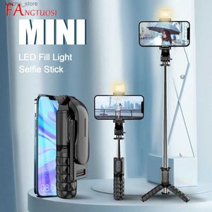 Selfie Monopods Fangtuosi Nouveau trépied flexible Trépied extensible Stand Lightweight With Remote Shutter Selfie for Mobile Phone Live Youtub Y240418