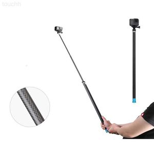 Monopodes Selfie Monopodes Selfie 2.7M Selfie Stick Ultra Long monopode extensible portable en Fiber de carbone pour l'action 230518 L230912