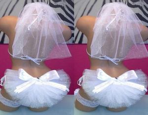 Vente de voiles de bikini 2019 voiles de butin d'été formels accessoire de mariée sur mesure accessoire de plage blanc ivoire Booty Veils3798742