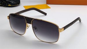 Nouvelles lunettes de soleil de designer de mode 2338 monture carrée en cuir temples imprimés style populaire qualité supérieure meilleure vente lunettes de protection uv400