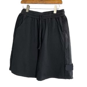 Vente de shorts d'été en coton Terry style de rue hip hop européen américain mode courte en cours d'exécution en vrac à séchage rapide processus de lavage du tissu en pur coton pantalons de plage