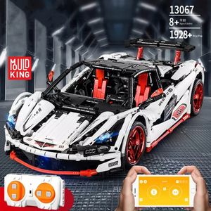 Veneno Roadster Racing Sport Car Building Blocks Compatible 20087 RCAPP Control Cars 13067 MOC-3918 Ladrillos Niños Educación Regalos de Navidad Juguetes de cumpleaños Niños